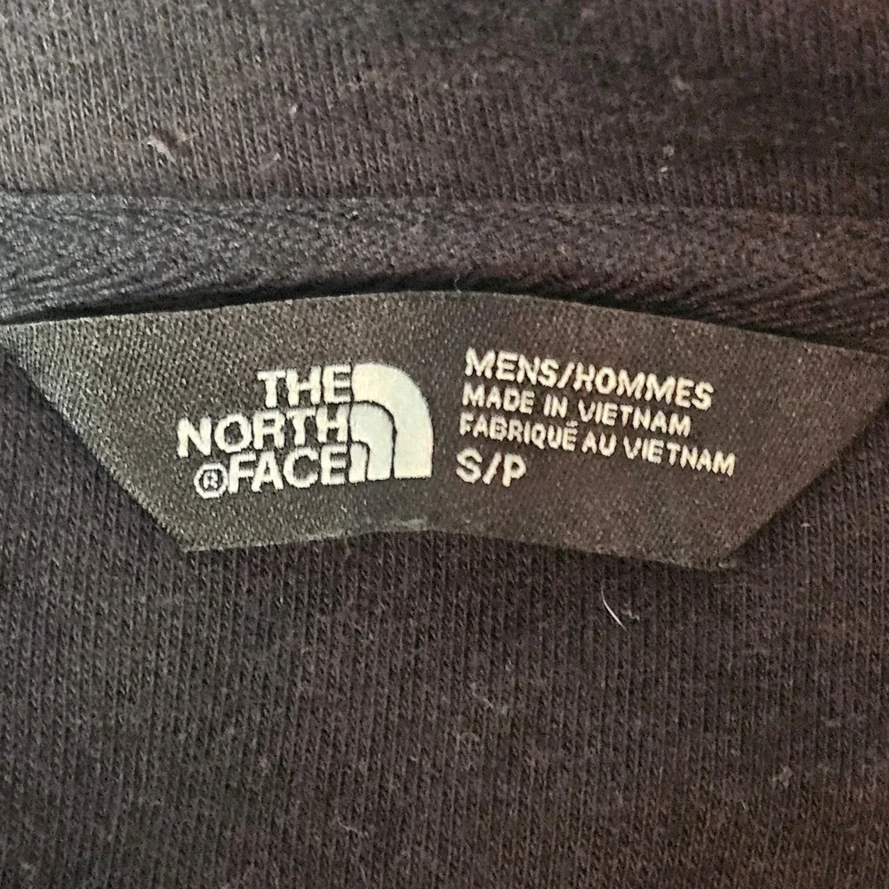 The North Face Mens Black Hybrid Button Front Fleece Hoodie Jacket Small